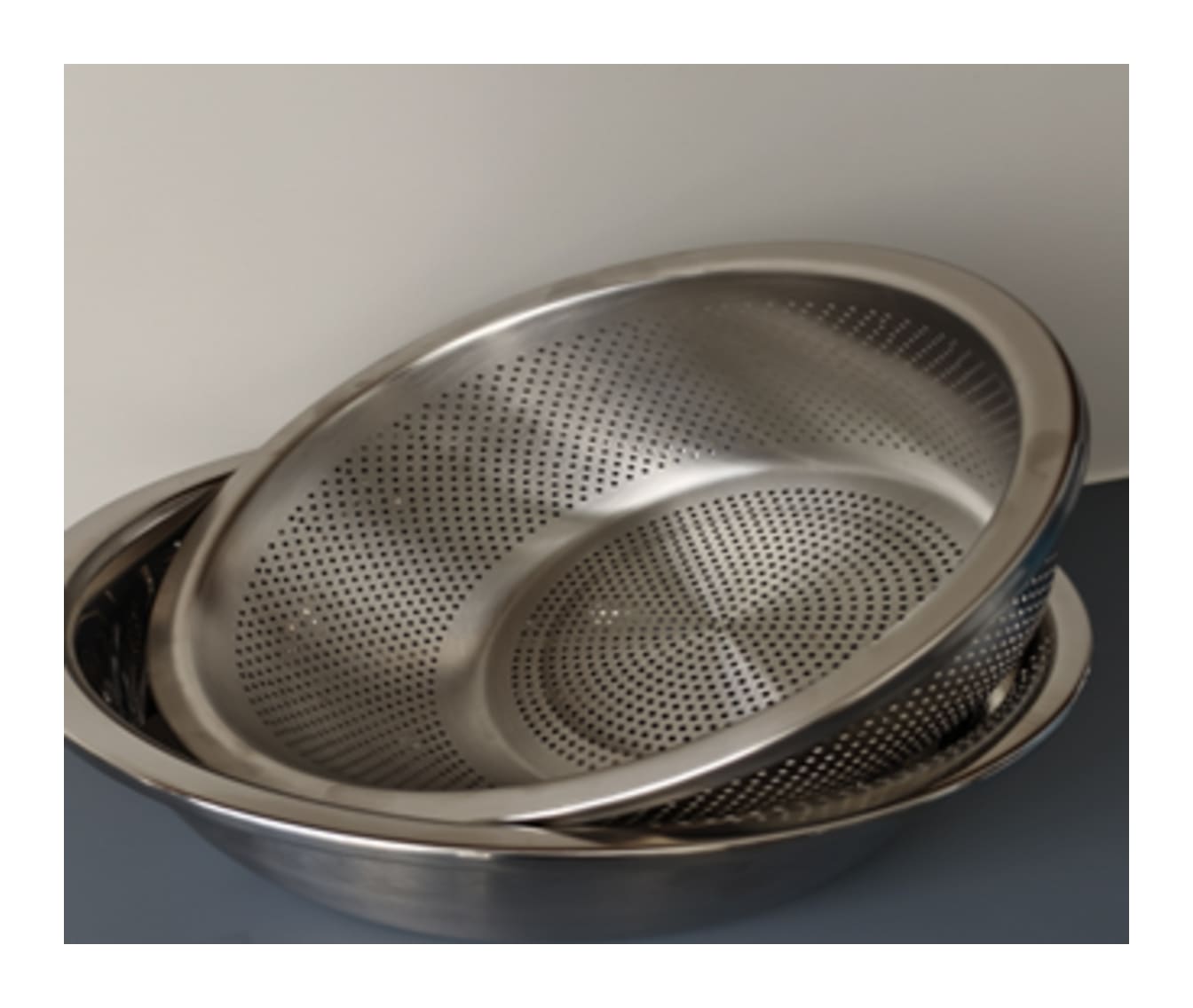 Drain Colander &amp; Basin Set 2pcs 40cm - default