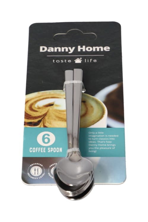 6Pcs Silver Tea Spoon 11cm - default