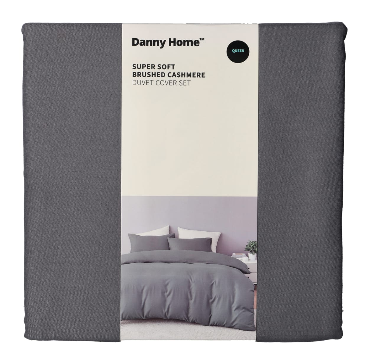 Polyester Queen Bed Duvet Cover 3pcs  - default