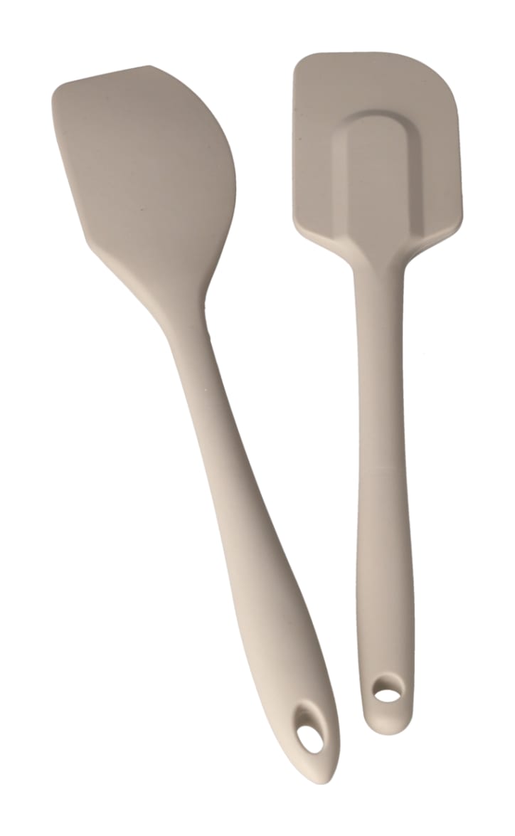  Silicone Spatula &amp; ﻿Scraper Set 2pcs - default