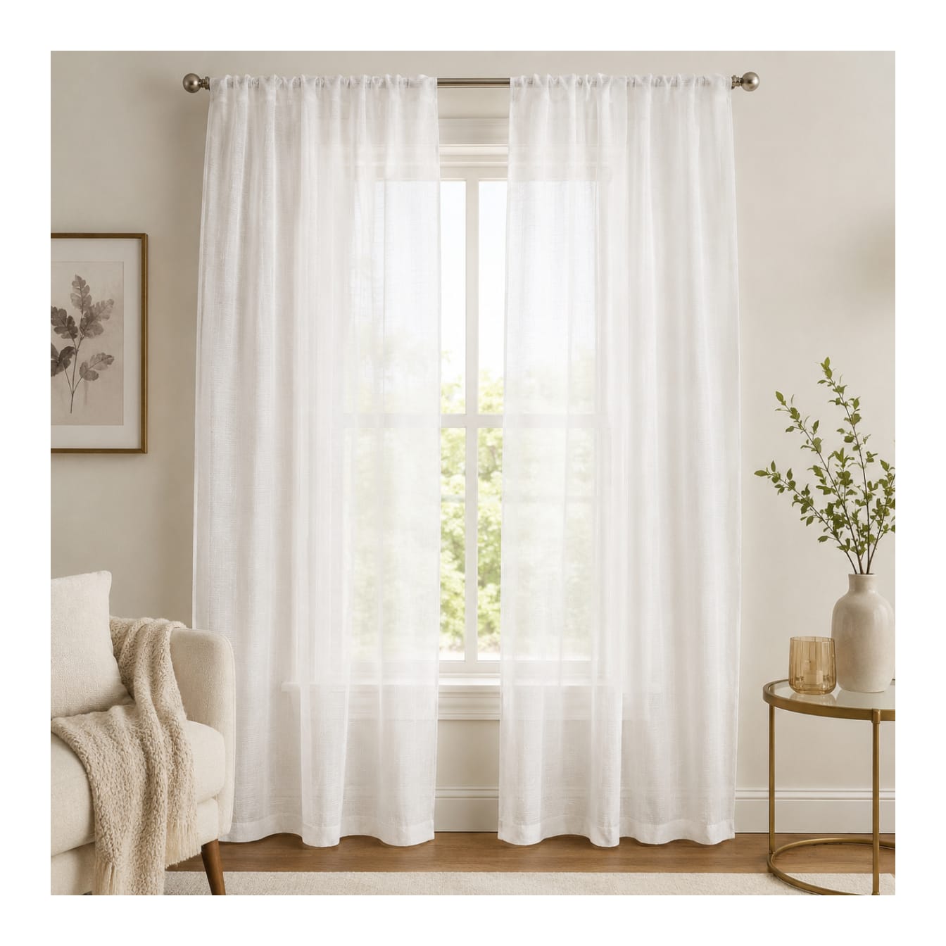 Blackout Window Curtain 130cm - default