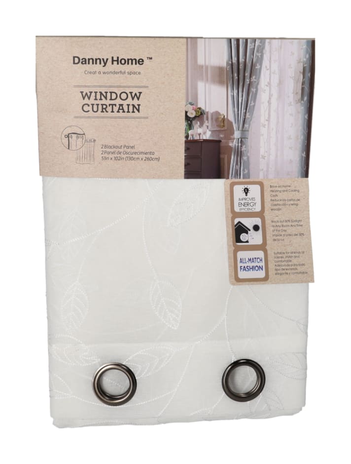 Blackout Window Curtain 2pcs 260cm - default