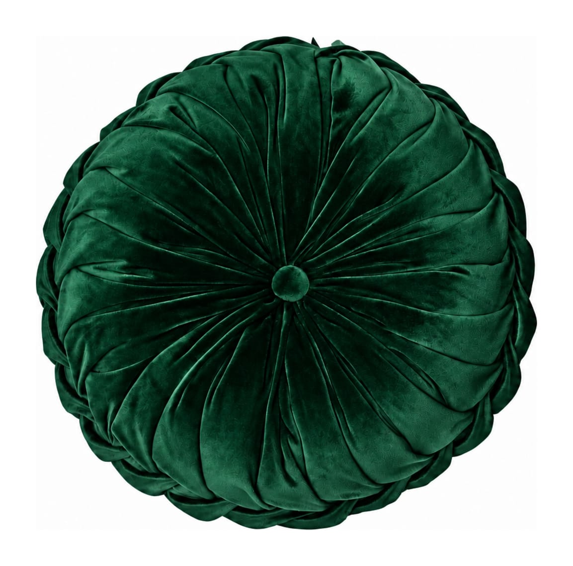 Decorative Round Velvet Cushion 40cm - default