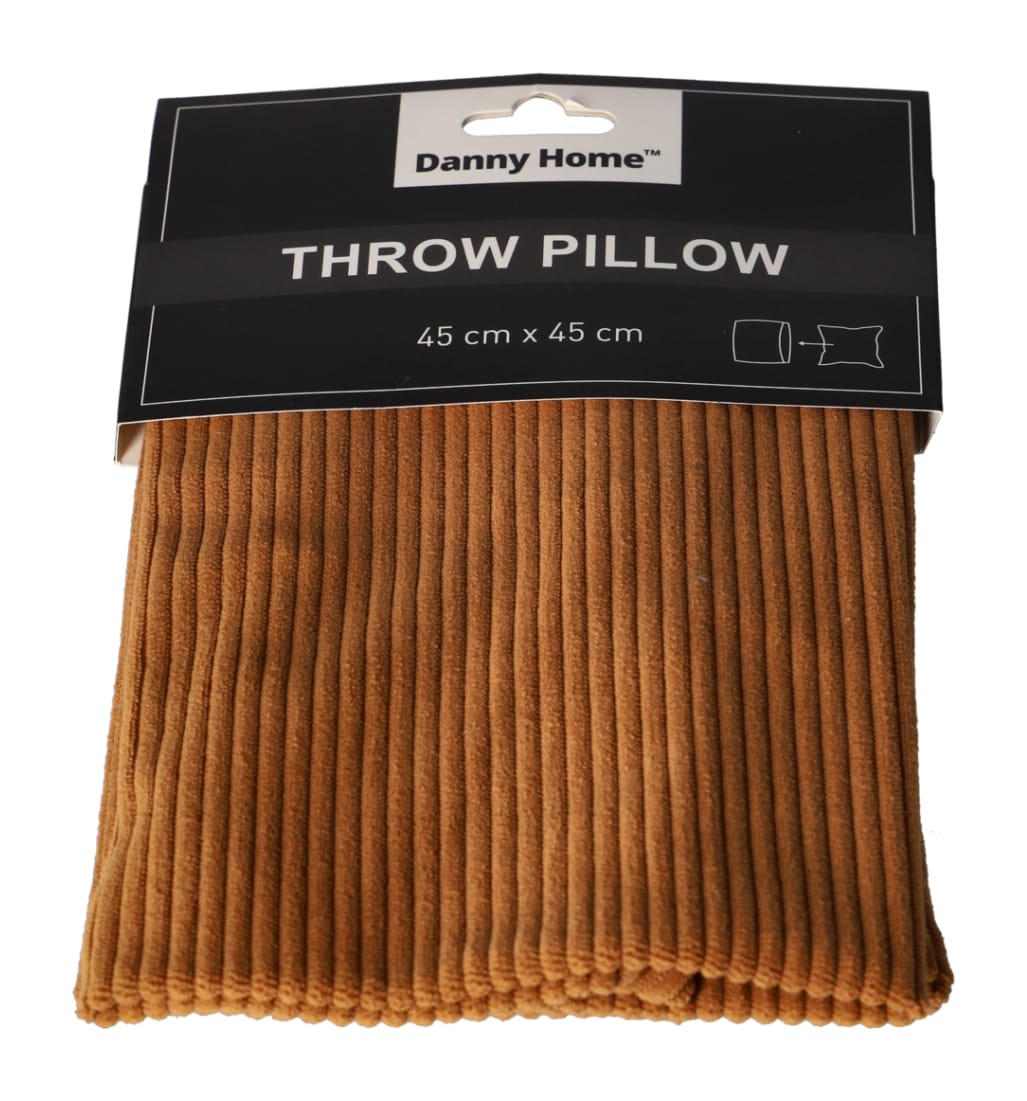Corduroy Throw Pillow Case 45cm - default