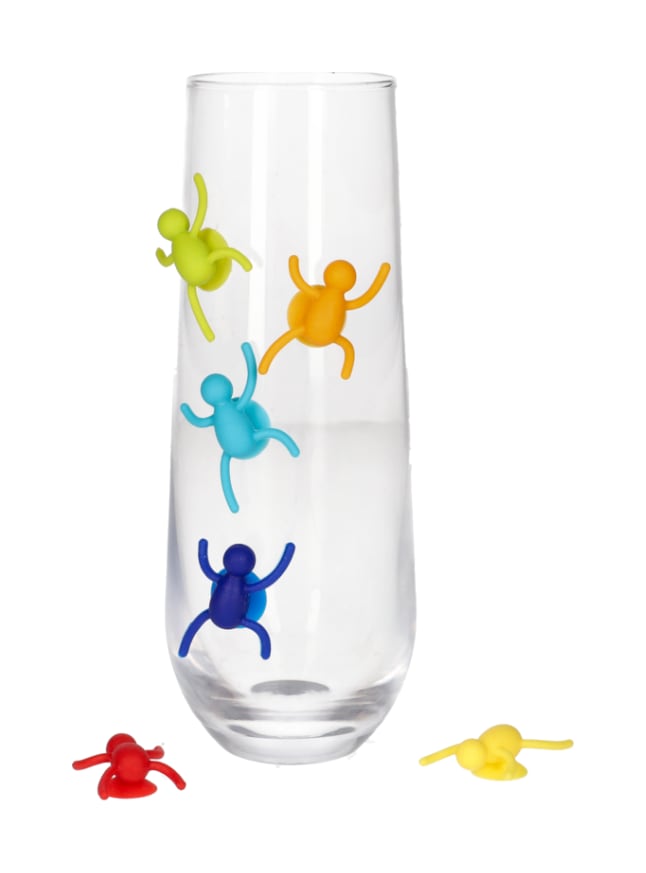 6 Wine Glass Charm - default
