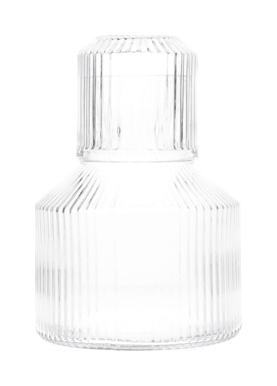 Glass Carafe &amp; Tumbler Set 2pcs - default