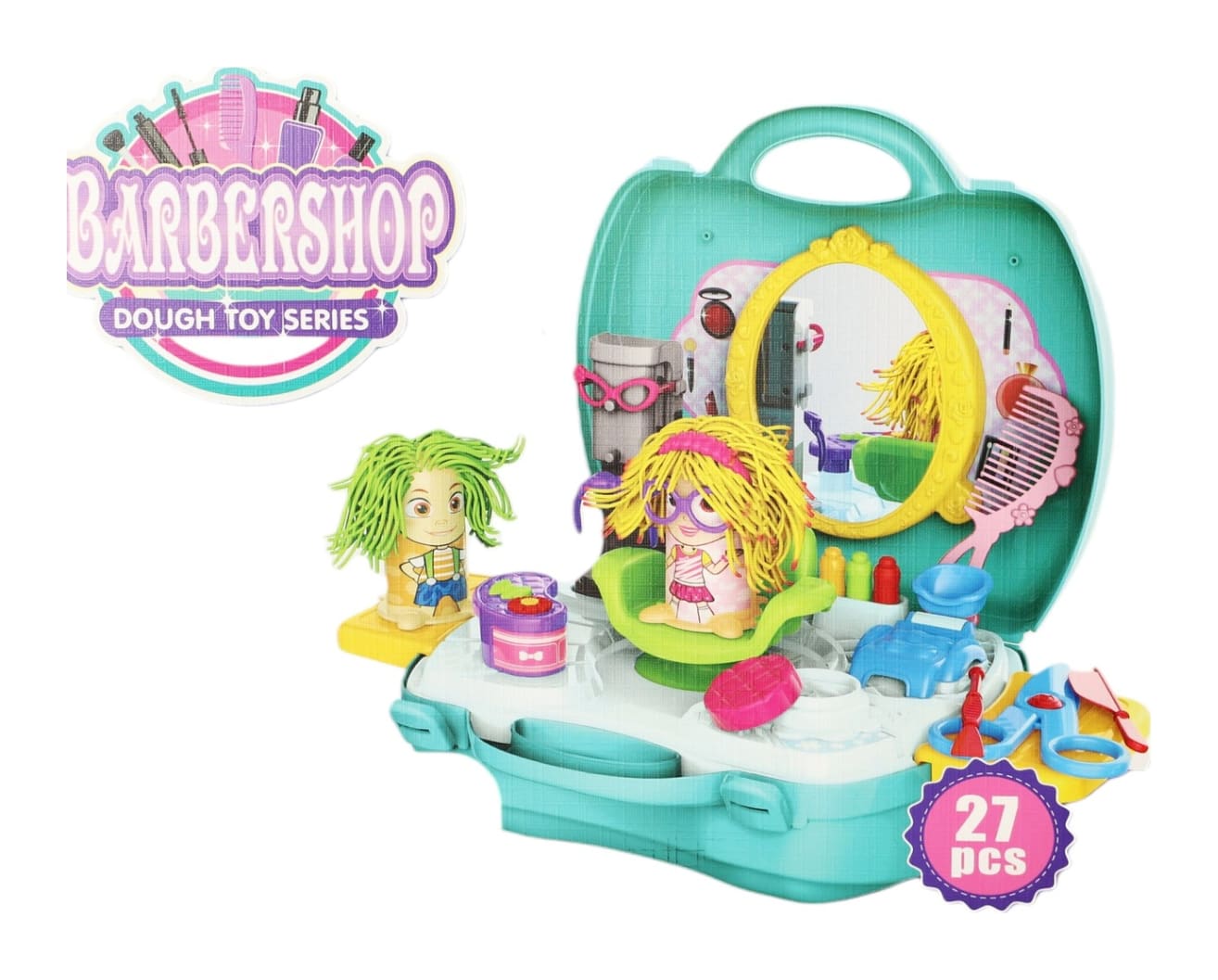 Barbershop Toy Kit 27pcs 24cm - default
