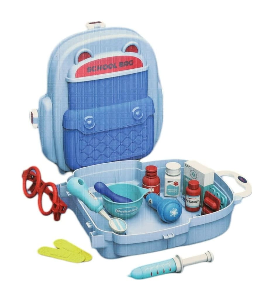 Backpack Medical Kit Toy 20pcs 21cm  - default