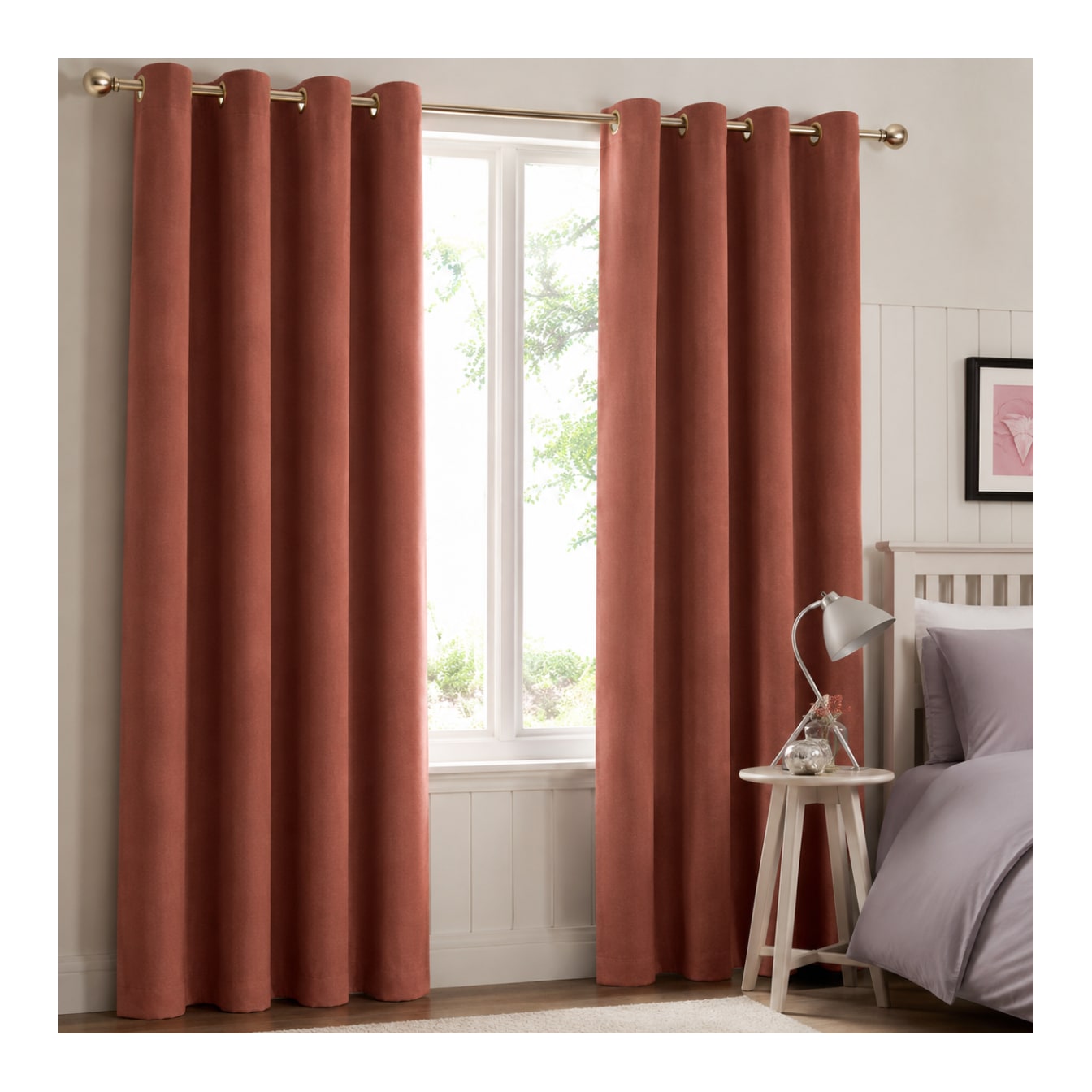Blackout Window Curtain 130cm - default