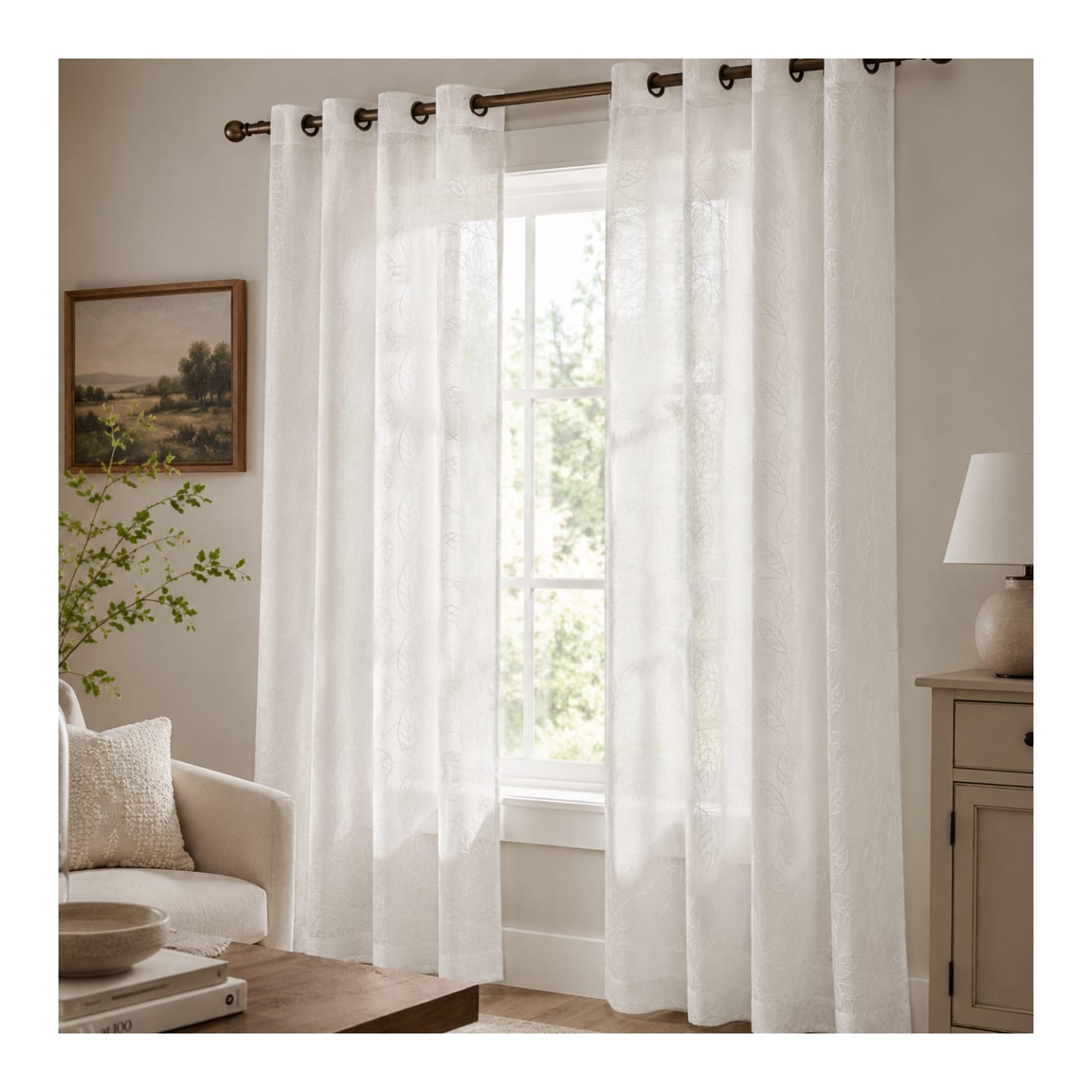 Blackout Window Curtain 130cm - default
