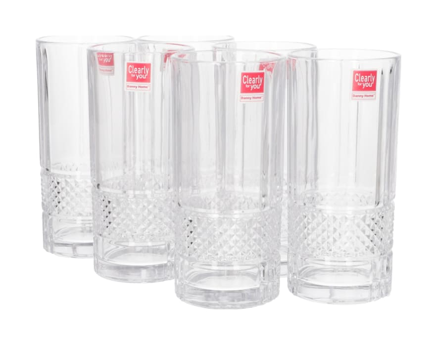 Tumbler Glass 6pcs 330ml  - default