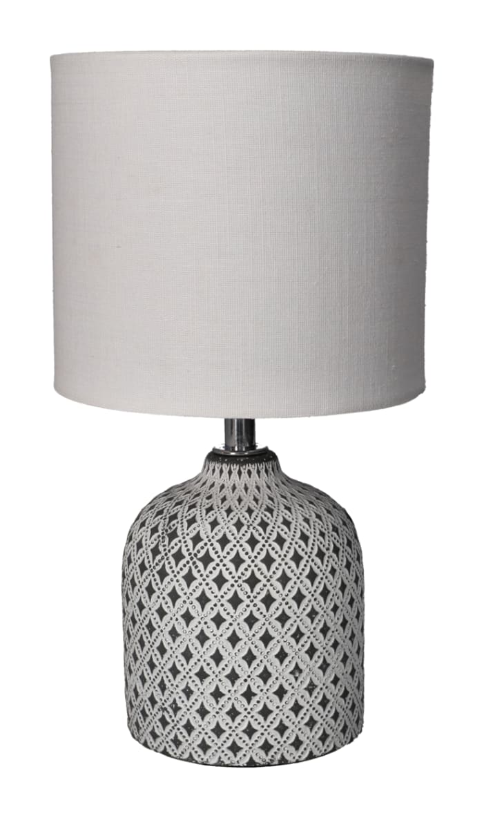 Dark Grey Table Lamp 15cm - default