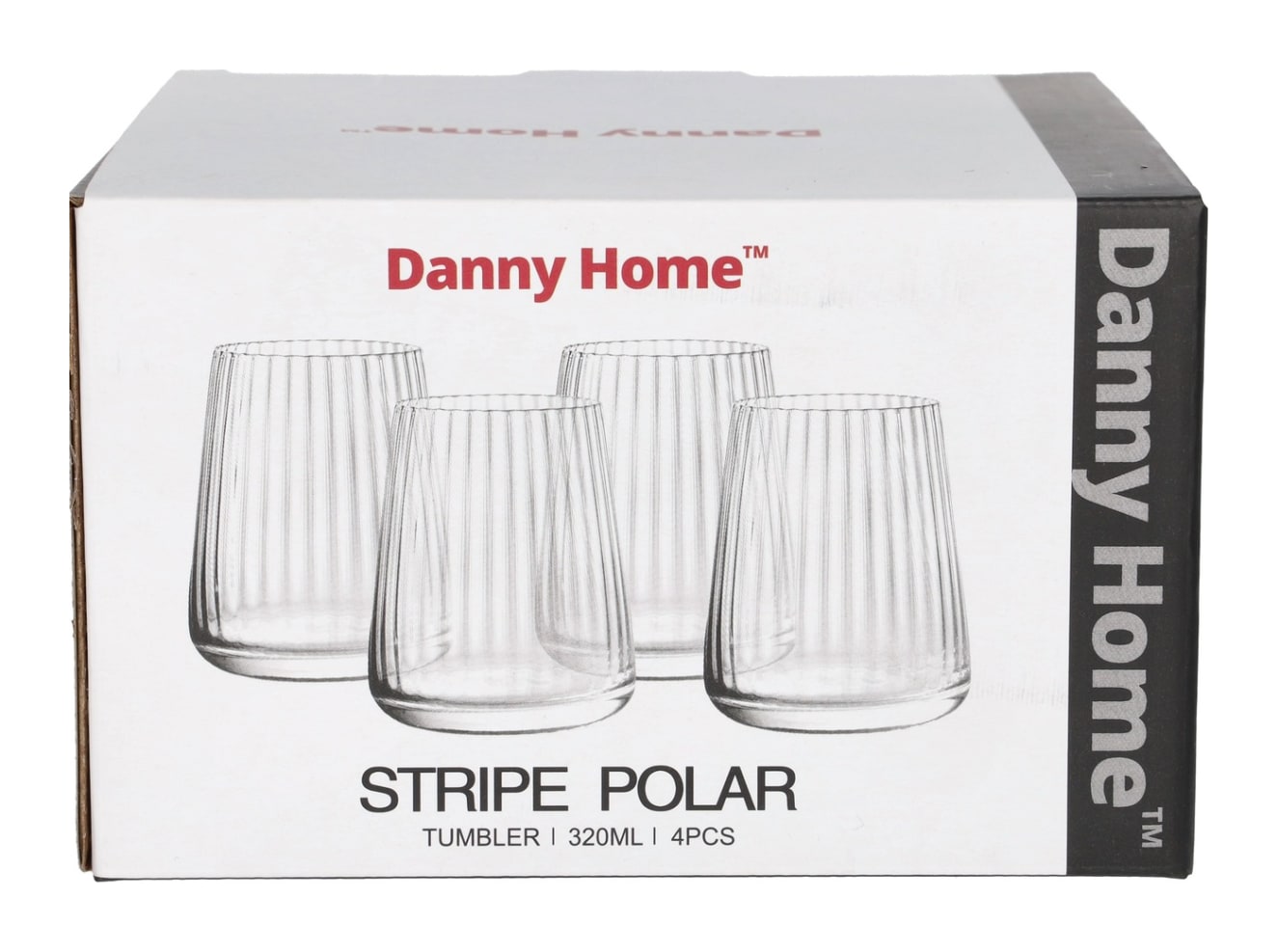 Cocktail Tumbler Glasses 4pcs 320ml - default