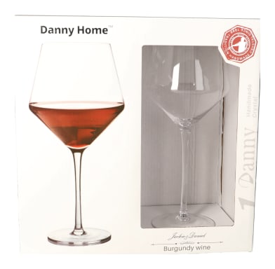 Burgundy Wine Glasses 2pcs 