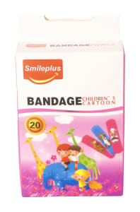 20 Assorted Character Plasters 