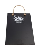 Home Sweet Memo Black Chalk Board 