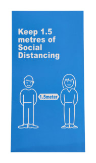 1.5m Anti-Epidemic Distance Sign - default