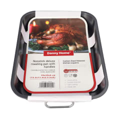 Nonstick Deluxe Roasting Pan With Handles 39cm