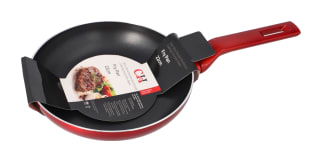 Shiny Red Non Stick Pan 22cm