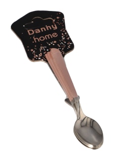 Rose Gold Dipped Coffee Spoon 