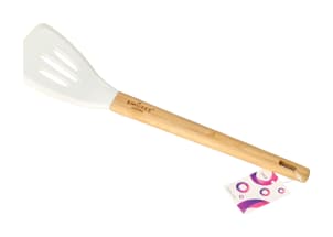 Silicone Spatula With Bamboo Handle - default