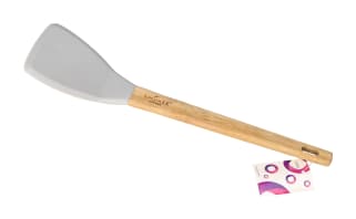 Silicone Spatula With Bamboo Handle - default