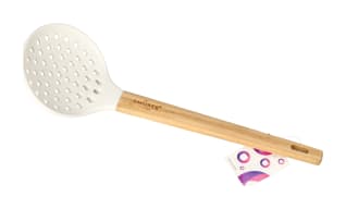 Silicone Spoon With Bamboo Handle - default