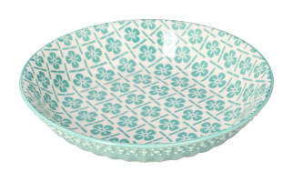 Bohemian Ceramic Pasta Bowl 21cm - default