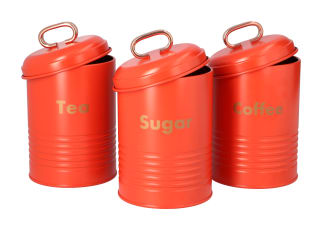 3 Piece Vintage Canister Set