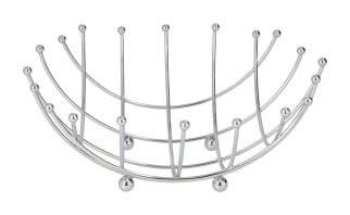 28cm Chrome Fruit Basket