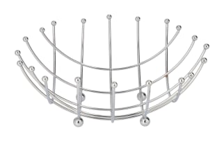 26cm Chrome Fruit Basket