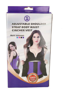 Adjustable Shoulder Strap Body Waist Vest