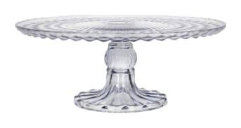 Glass Cake Stand 22.5cm - default