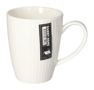 White Ceramic Tea Mug 12cm - default