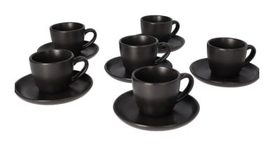 Espresso Cup And Saucer Set 12pcs - default