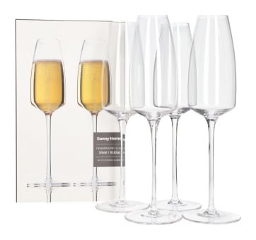 Champagne Glass 315ml, 4 pieces - default