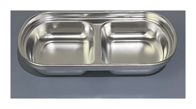 Stainless Steel Snack Tray 15.5cm - default