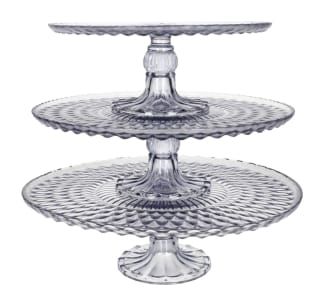 Glass Cake Stand 29.9cm - default