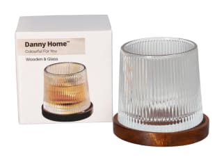  Whiskey Glass with Coaster 150ml