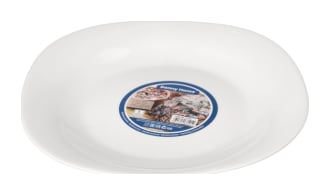 Opal Glass Small Dinner Plate 22.8cm