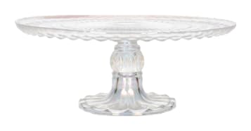 Glass Cake Stand 22.5cm - default