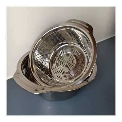 Drain Colander &amp; Basin Set 2pcs 30cm - default
