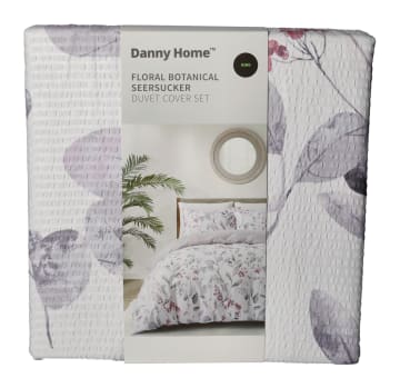 3Pcs King Floral Botanical Duvet Cover Set - default