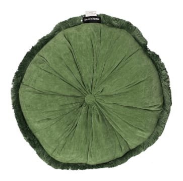 Decorative Round Velvet Cushion 43cm