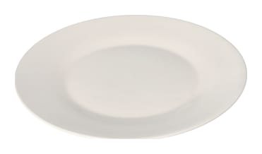White Ceramic Dinner Plate 26.7cm