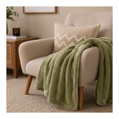 Super Soft Plush Throw Blanket 200cm