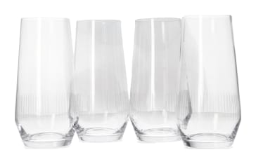 Tumbler Glass Cup 560ml 4pcs