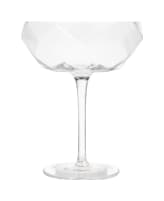 Diamond Design Cocktail Glasses 4Pcs