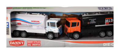 2Pcs Toy Construction Trucks 
