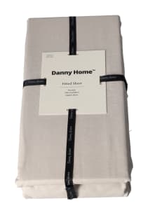 100% Cotton Double Fitted Sheet 140x200cm